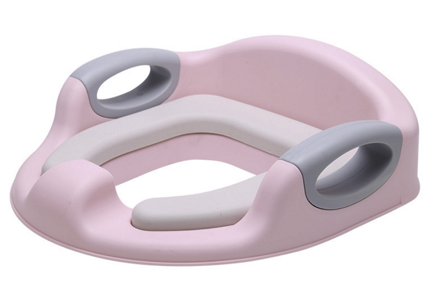 Child Training Baby Potty Seat , Potty Training Toilet Seat With Handle