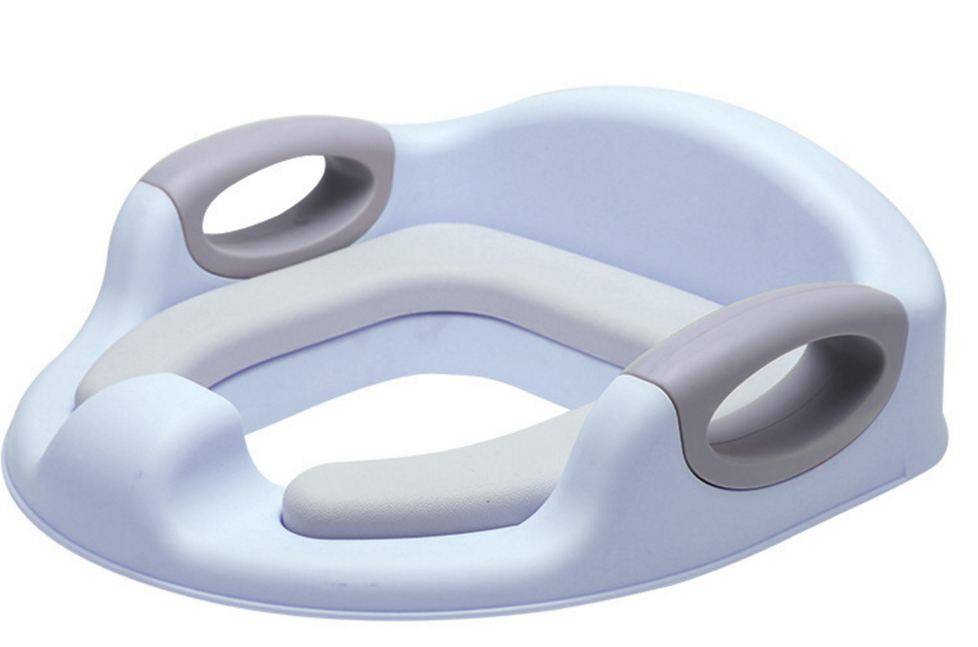 Child Training Baby Potty Seat , Potty Training Toilet Seat With Handle