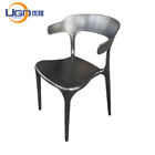 Chair Seat Plastic Injection Mould Back With Aluminum Legs Office Chair