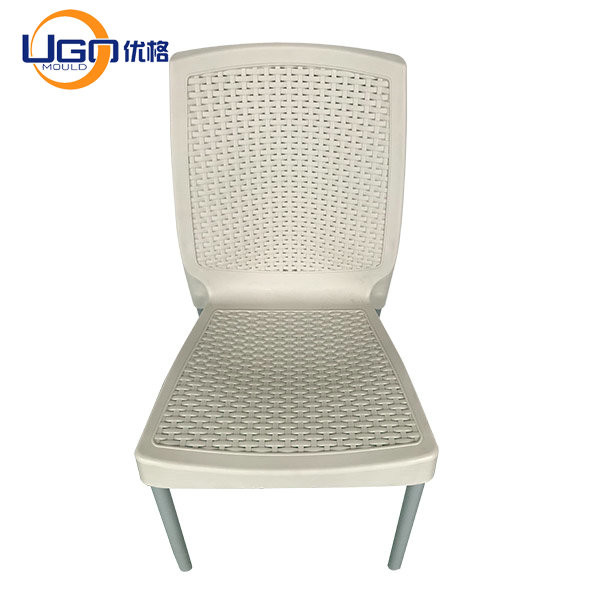 P20 Plastic Chair Mould With Metal Legs Office Chair Mould Cylce Time 45-60s